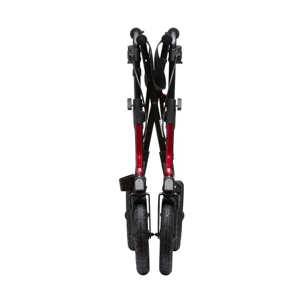 Rollator TAiMA XC luftbereift, rot-metallic